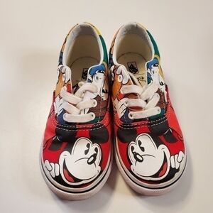 Vans X Disney Mickey Mouse Toddler 10 unisex